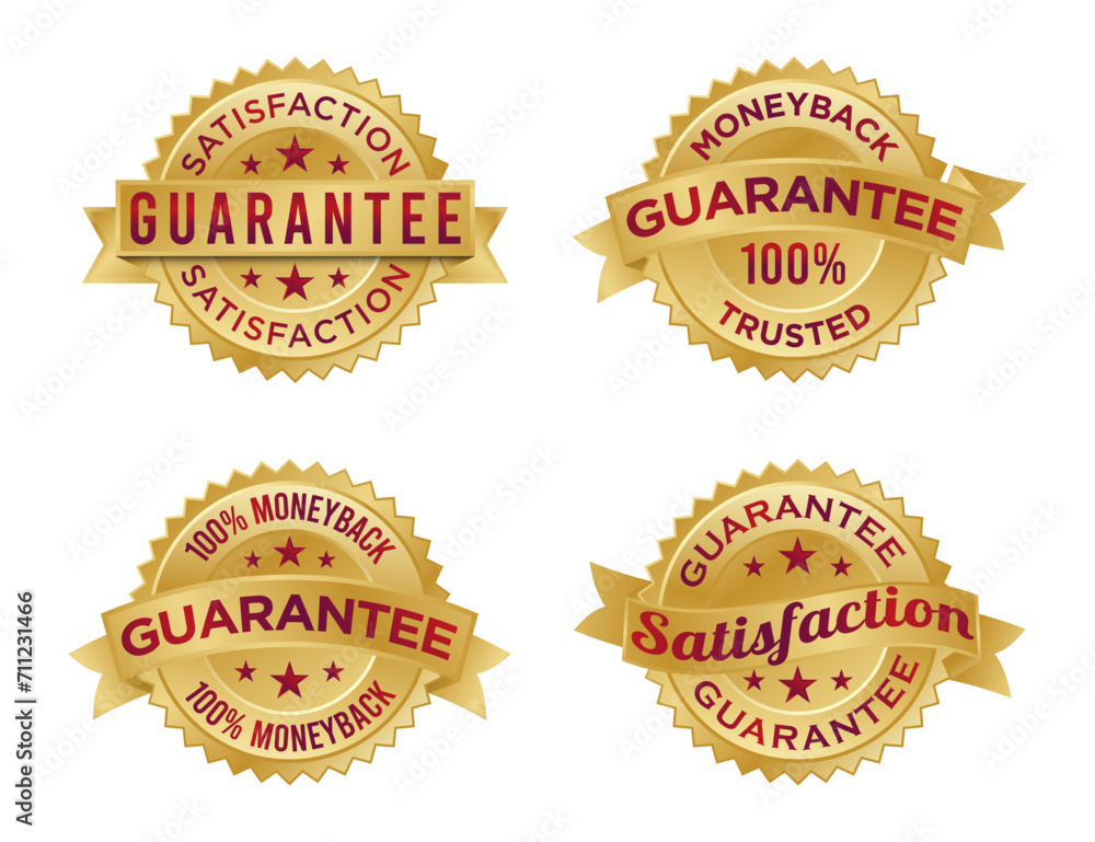 Elegant Guarantee Label Vector Collection for Your Design Needs