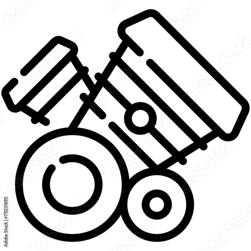 motor line icon