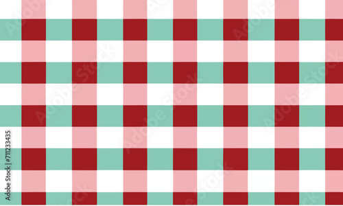 red and white seamless checkered tablecloth , shirt , tartan background 