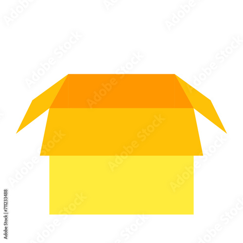 箱を表すカラースタイルのアイコン