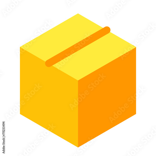 箱を表すカラースタイルのアイコン