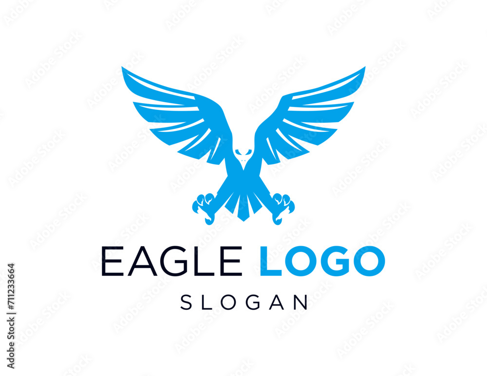 The logo design is about Eagle and was created using the Corel Draw 2018 application with a white background. The logo design is about Eagle and was created using the Corel Draw 2018 application with a white background.