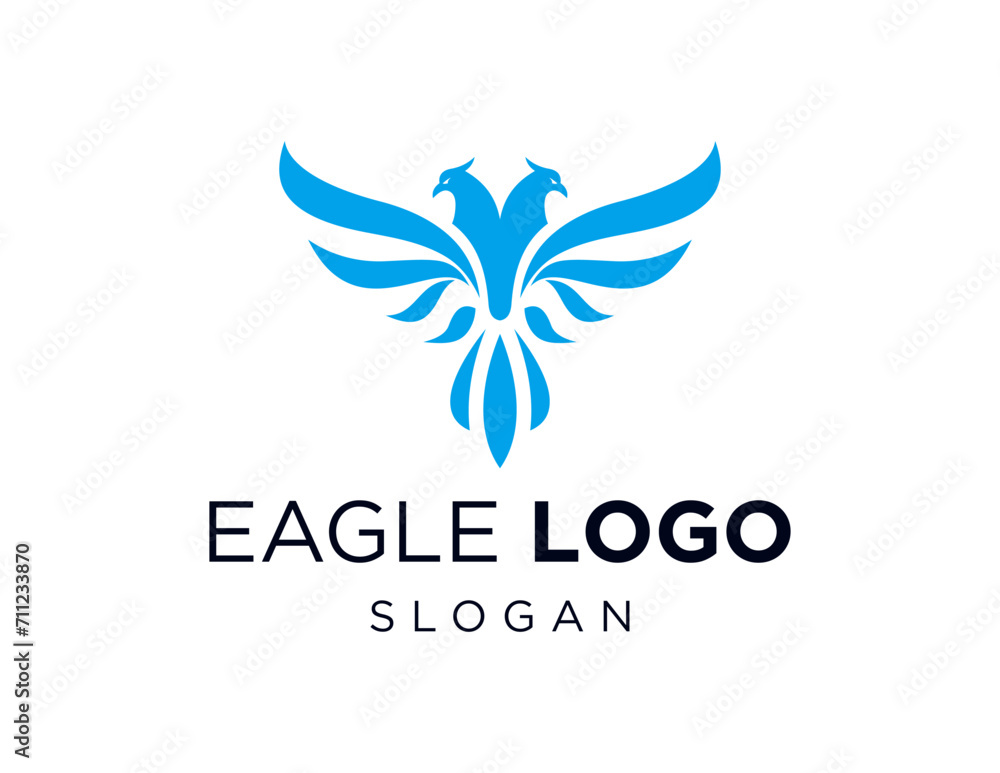 The logo design is about Eagle and was created using the Corel Draw 2018 application with a white background. The logo design is about Eagle and was created using the Corel Draw 2018 application with a white background.