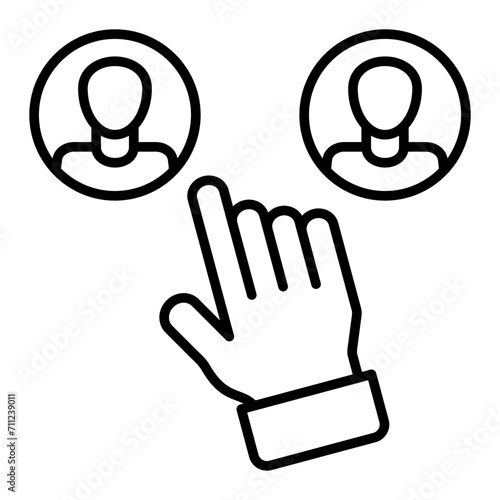   Choose line icon