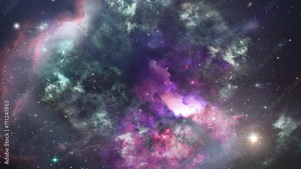 Space Nebula star background 4k. Space Nebula star background 4k.