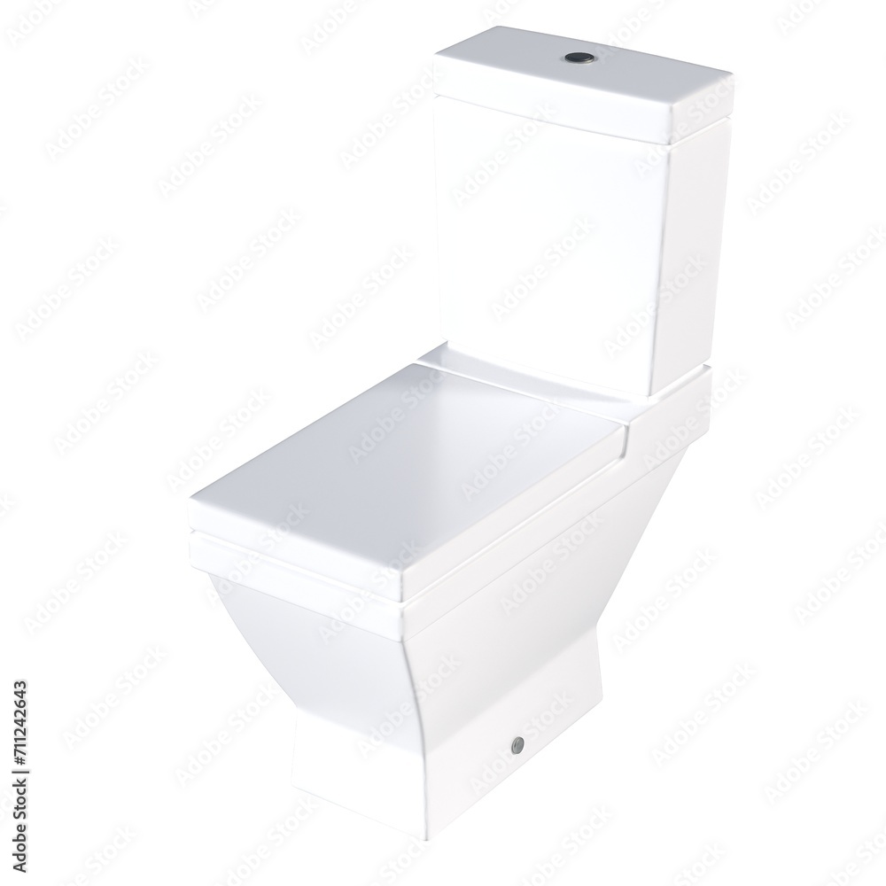 Lavatory pan isolated on a white background, bidet, 3D illustration, and CG render
Lavatory pan isolated on a white background, bidet, 3D illustration, and CG render