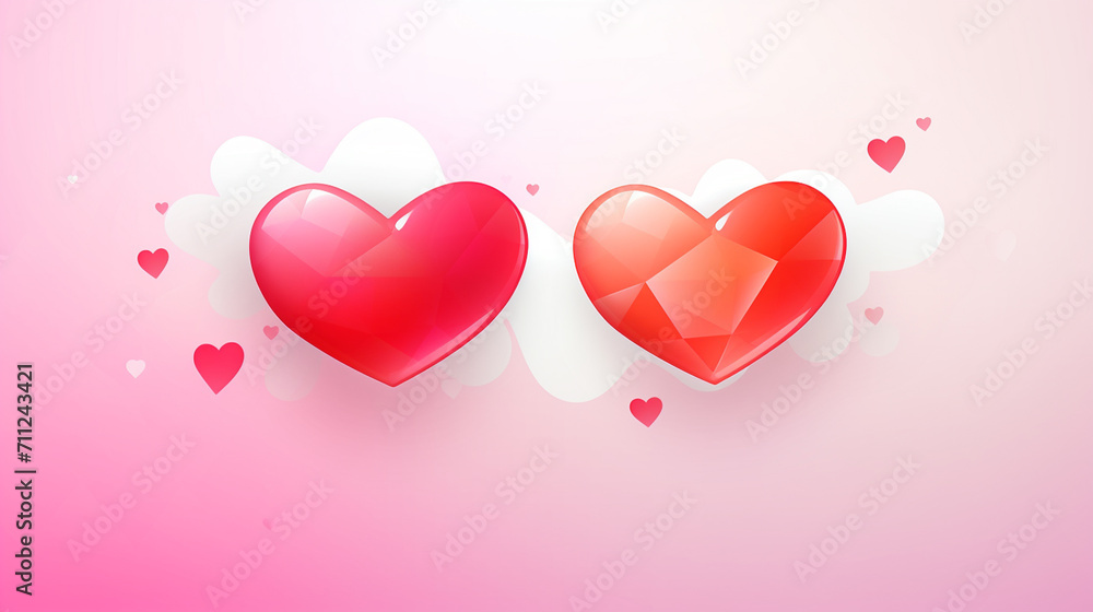 Love images for Valentine's Day, Generate AI.
