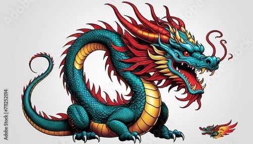 Embrace Chinese Legends with Heat Transfer Dragon Designs