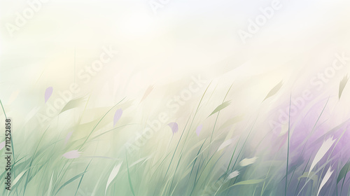 Delicate minimalistic spring background