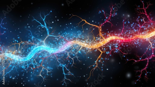 A digital illustration showcases the precise cellular movements and interactions that occur during the neurulation stage, creating the foundation for the nervous system.