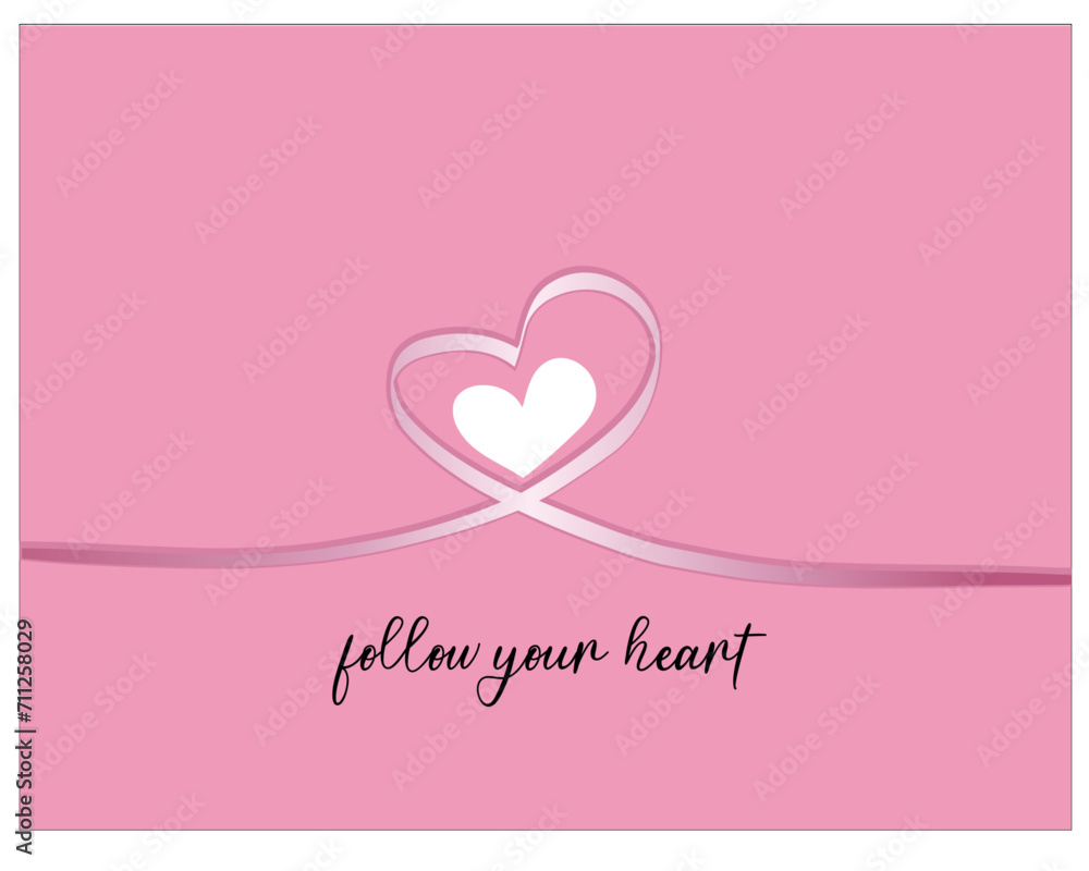 herat and love design slogan . Valentine days icons