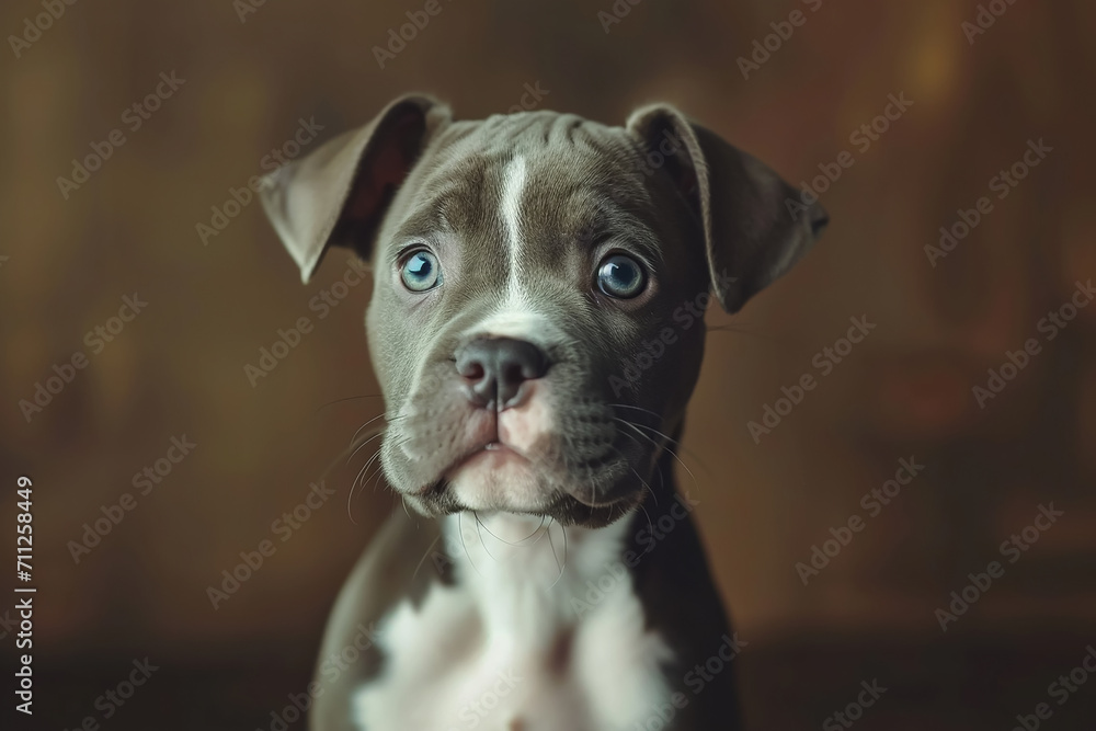 National Puppy Day with cute purebred blue nose American Bully puppy (5).png