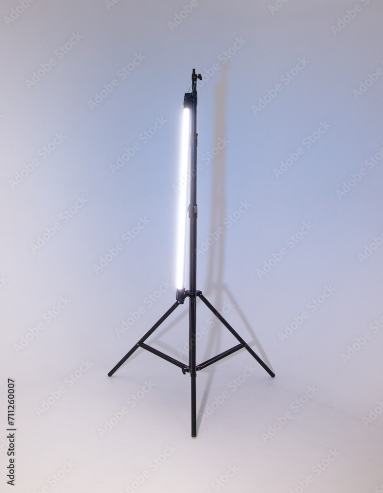 Lighting device in a photography studio Lighting device in a photography studio