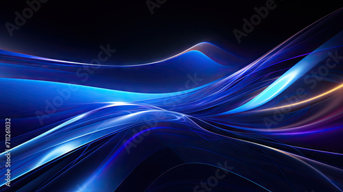 Blue abstract background,blue wave, blue futuristic wave technology for corporate presentations, social media graphics, and print materials. a modern and professional touch to various 