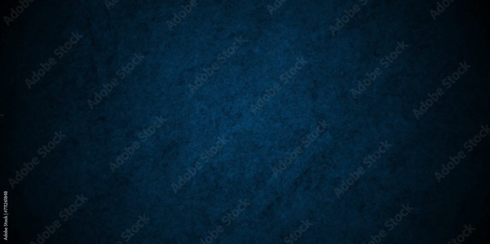 Dark blue marble stone grunge and backdrop texture background with high resolution. Old concrete grunge wall texture cement dark blue background abstract black color design. 