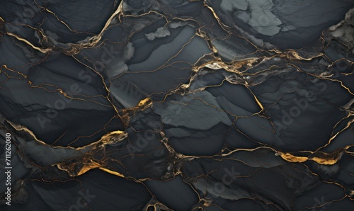 Dark gray and black marble texture background. Abstract design, 4k wallpaper.