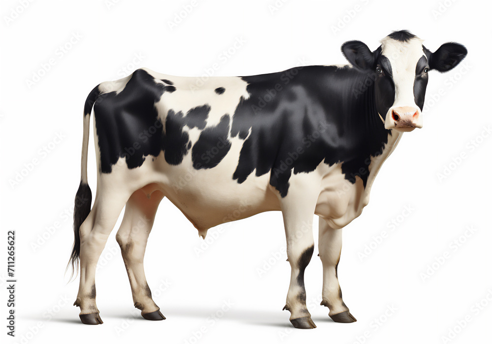 cow isolated on white background cow isolated on white background