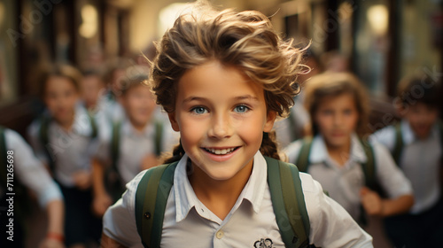 Students run after school lessons