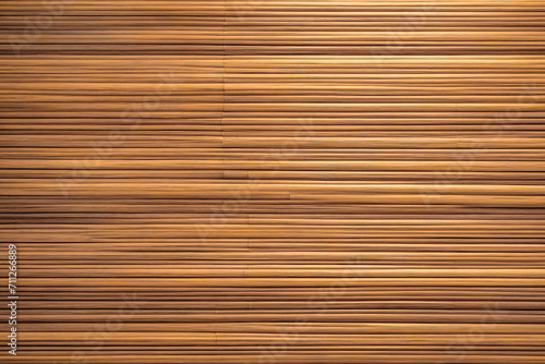 Pattern and texture of bamboo brown straw mat