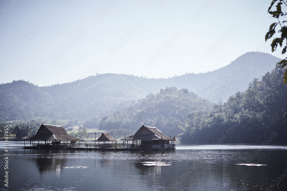 lake in the mountains