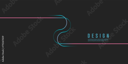 modern gradient bright color. geometric background. Abstract website landing page with circles illustration. Banner, wallpaper vector design template.