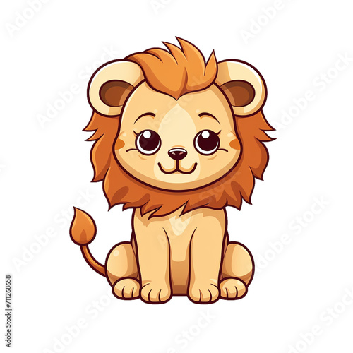 Lion Animal Cute Illustration