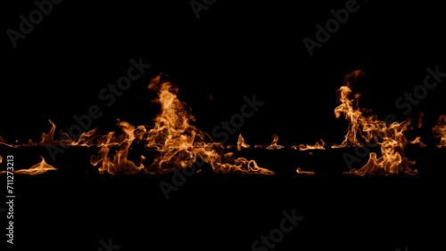 fire flame loop effect animation