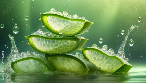 Wallpaper Mural Aloe en el agua Torontodigital.ca