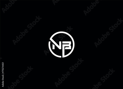 Free Download NB  initial logo design vector template and monogram logo - GFXLoad