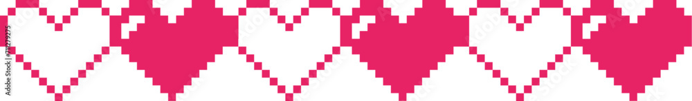 Heart Pixel Border Line Bar Frame Element.svg Heart Pixel Border Line Bar Frame Element.svg