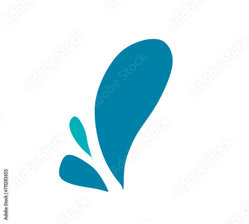 abstract logo design holi festival 