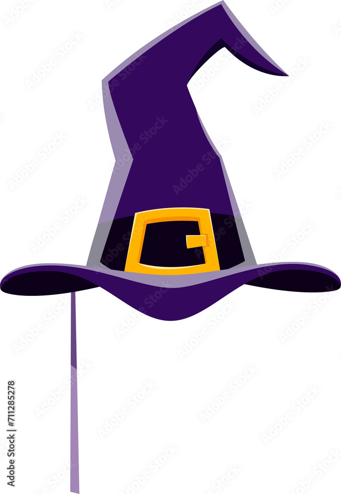 Cartoon witch hat Halloween props photo booth mask Cartoon witch hat Halloween props photo booth mask