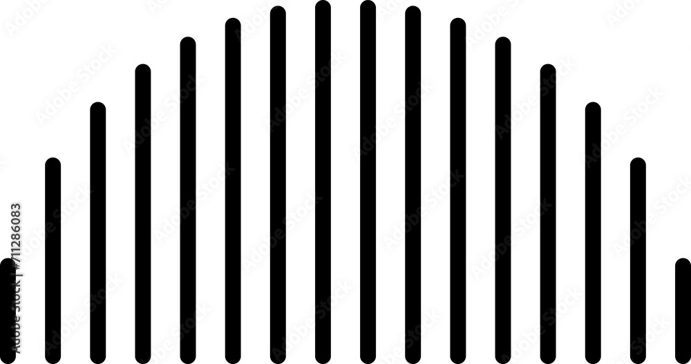 Rounded composition of thin lines or stripes Rounded composition of thin lines or stripes