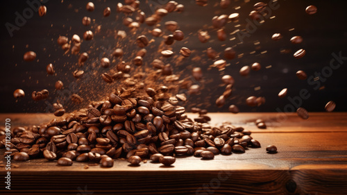 Aromatic Coffee Beans Shower
