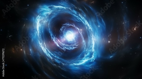 Majestic Cosmic Galaxy Swirl, Stars and Space Dust, Universe Mystery