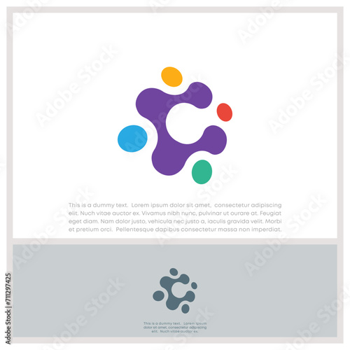Global Community Logo Icon Elements Template. Community human Logo template vector. Community health care. Abstract Community logo