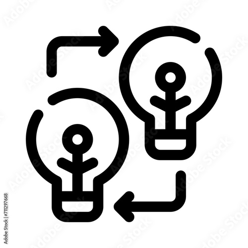 idea line icon