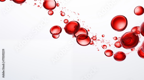血液の赤血球イメージ photo