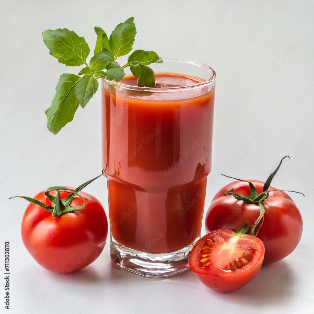 Aromatic Tomato Bliss: Freshly Squeezed Juice with Herbs and Peppercorns Aromatic Tomato Bliss: Freshly Squeezed Juice with Herbs and Peppercorns