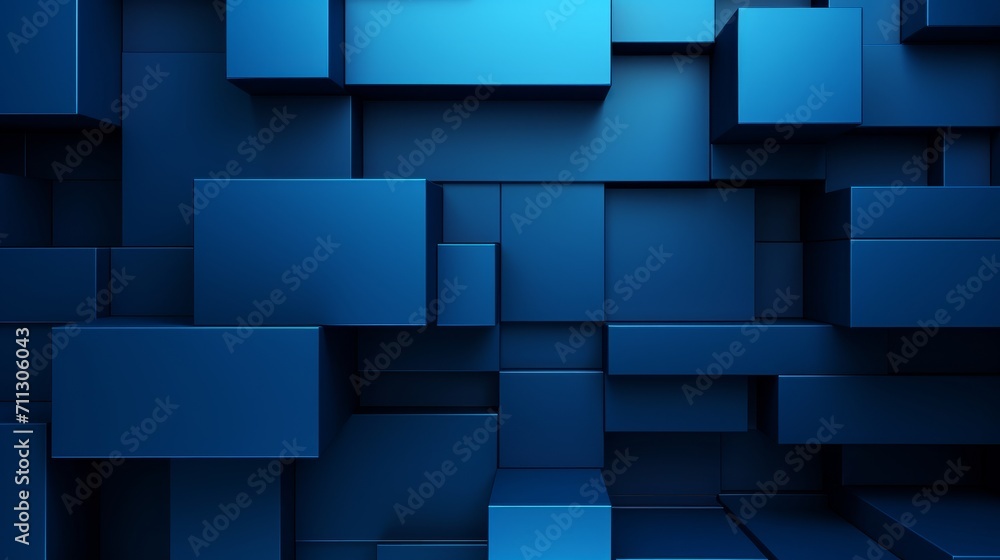 Vibrant blue geometric wallpaper: ideal for contemporary presentations and design projects Vibrant blue geometric wallpaper: ideal for contemporary presentations and design projects