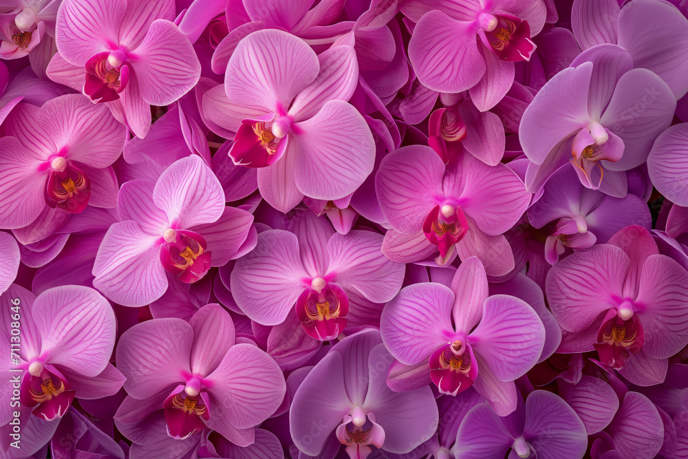 Fototapeta premium Lavish Pink Orchid Bloom