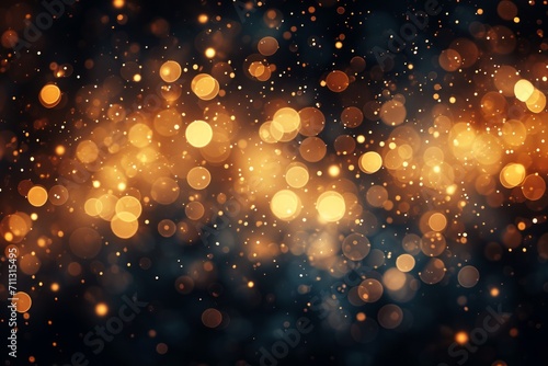 Abstract bokeh lights background