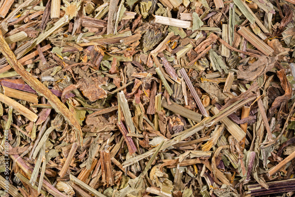 set of dried leaves of the dandelion plant to use in infusion. set of dried leaves of the dandelion plant to use in infusion.