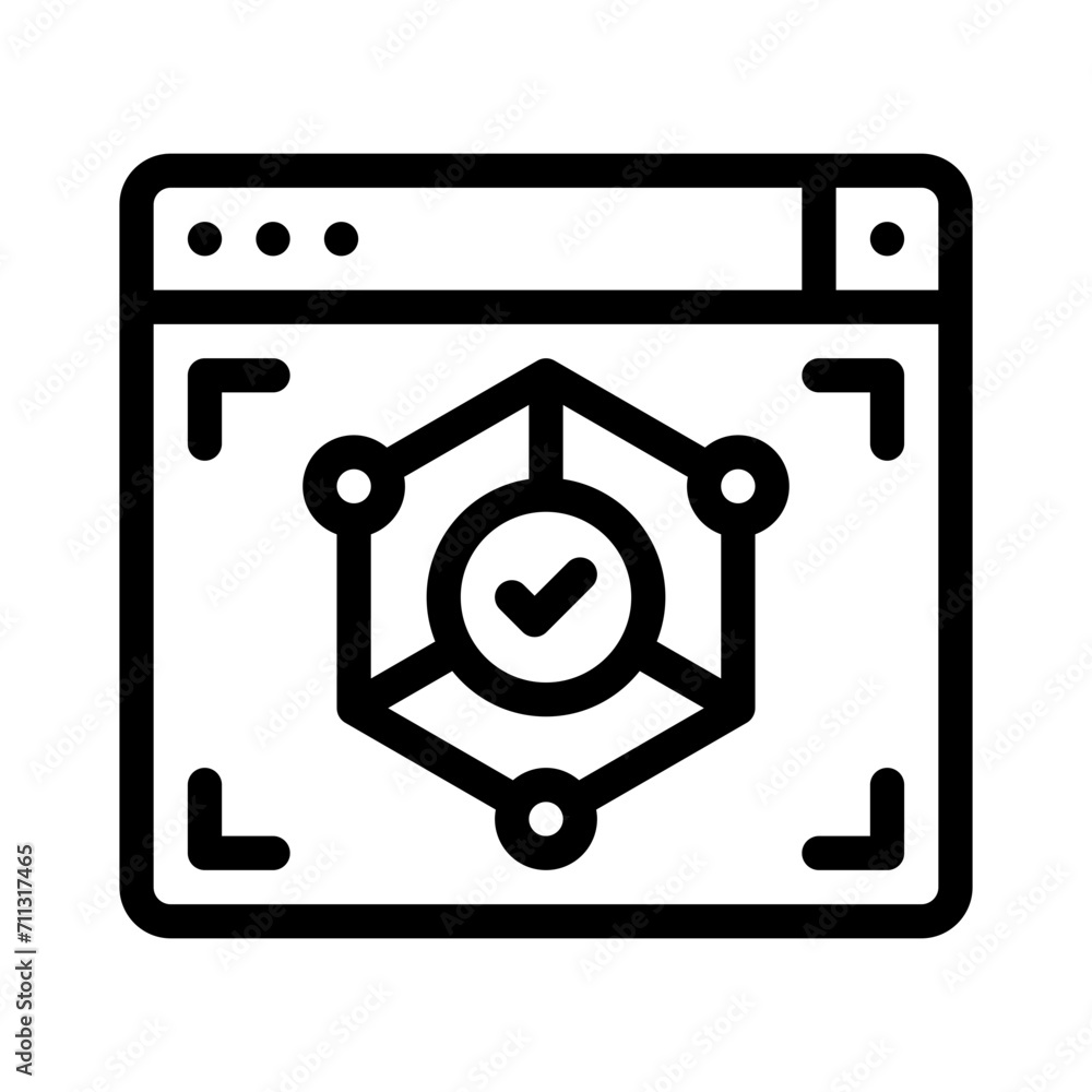 rendering line icon rendering line icon