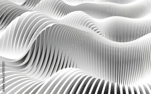 Light white gray wave texture in Generative AI.