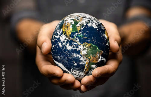 giornata mondiale per il pianeta , giornata mondiale della terra, concetto di salvaguardia dell'ambiente, ecologia,  photo