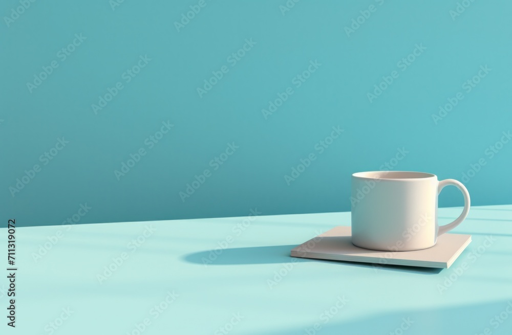 a cup of coffee is sitting atop a blue book on a saucer a cup of coffee is sitting atop a blue book on a saucer