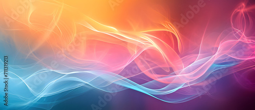An abstract art piece bursting with vibrant colors and playful graphics, evoking a sense of joy and wonder through its mesmerizing display of light and vector graphics