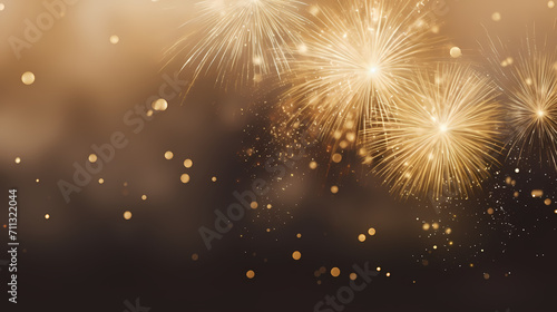 Fireworks background for celebration, holiday celebration concept © jiejie