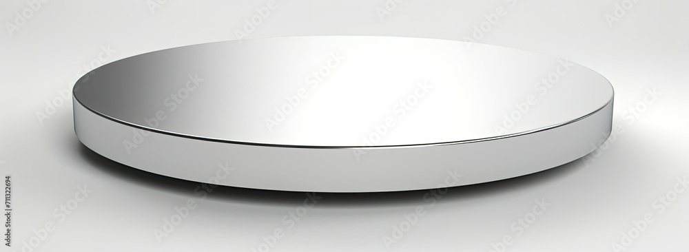 Round Metal Object Placed on White Surface Round Metal Object Placed on White Surface